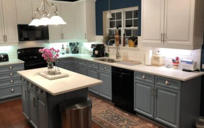 Kitchen cupboard makeover Charlotte NC: Lacquer vs paint