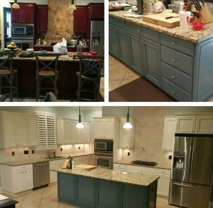 Paint kitchen cabinets stress-free in Charlotte NC