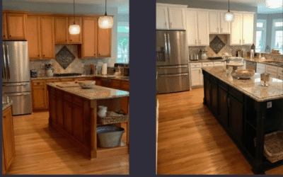 Change kitchen cabinet doors in Charlotte NC for better accessibility